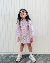Island Adventure Shirt Dress