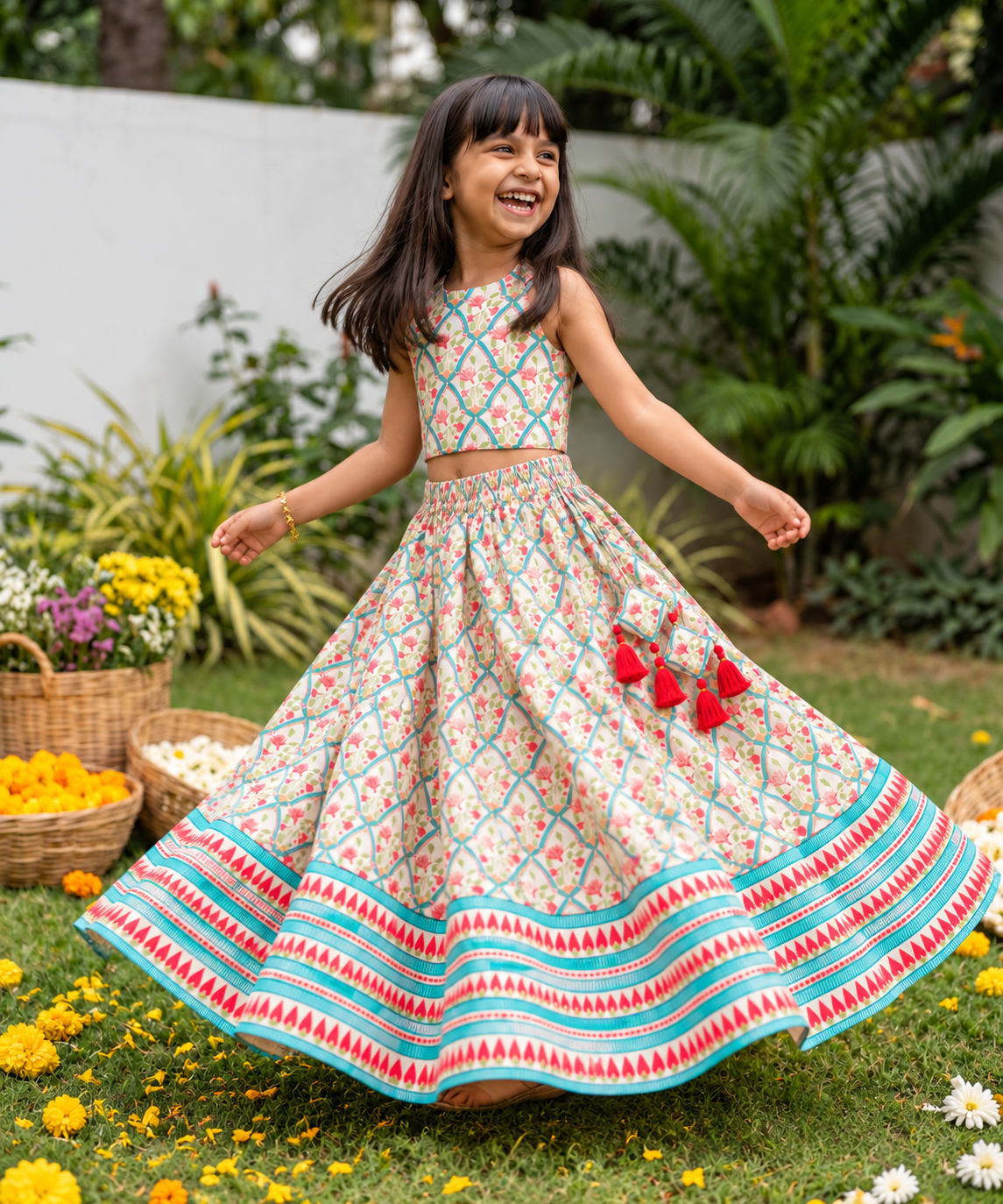 Gulmohar Lehenga Set