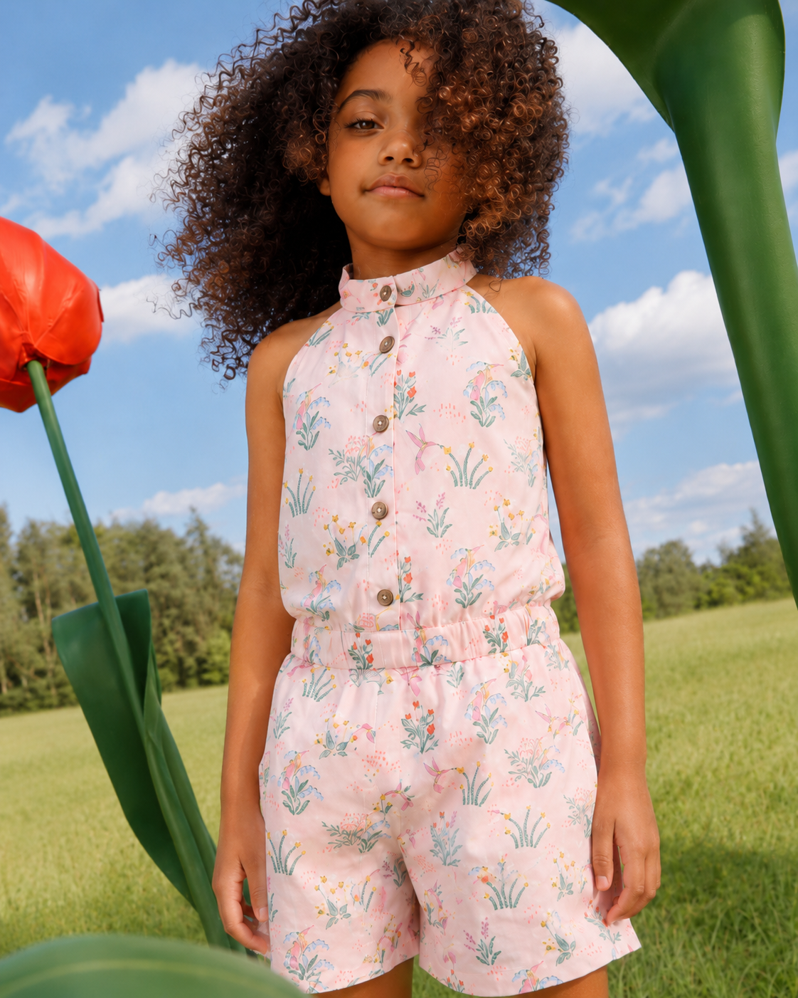Fluttery Friends Jumpsuit