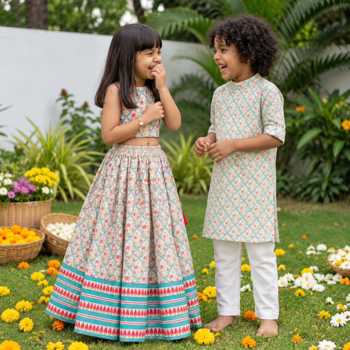 Gulmohar Lehenga Set